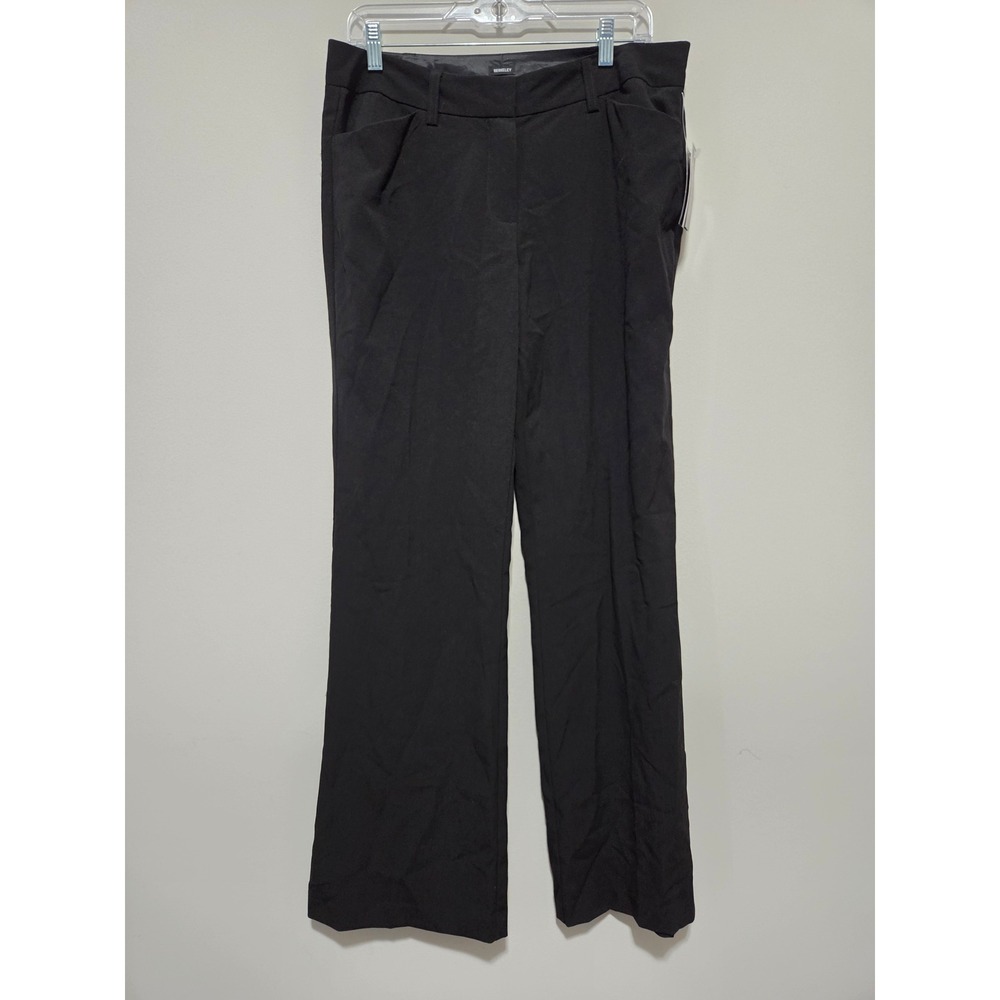 A. Byer Berkeley Black Stretch Dress Pants Womens Size 13 Straight Leg Trousers‎